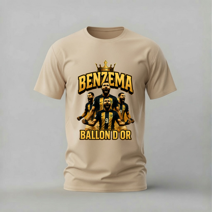 BENZEMA Ballon d'Or Graphic T-Shirt