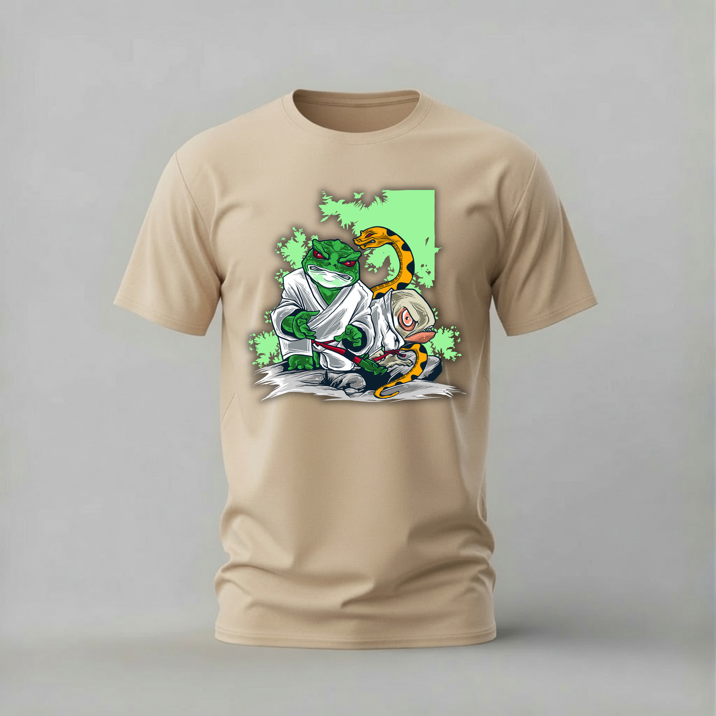 MARTIAL ARTS LIZARD Graphic T-Shirt
