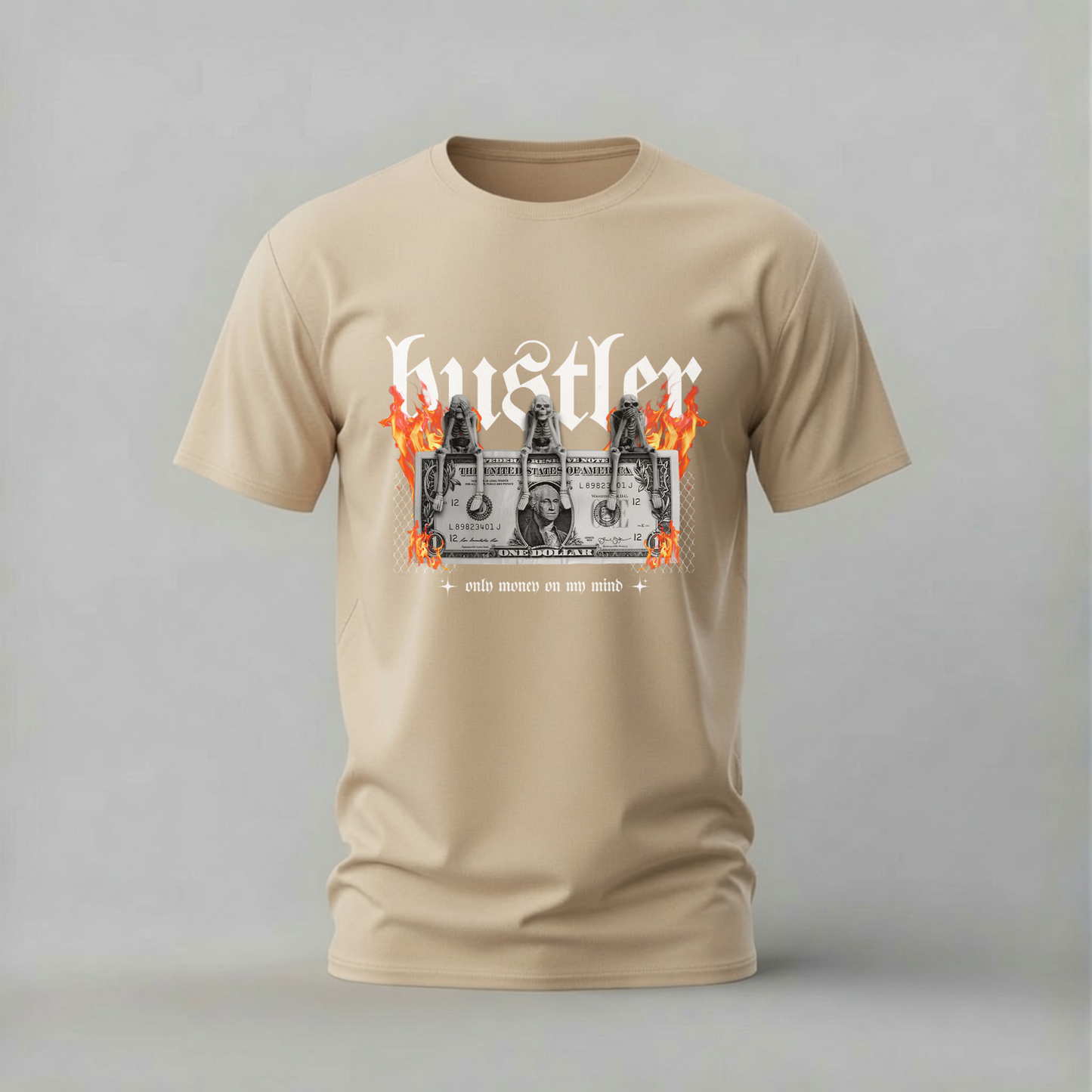 HUSTLER Money Mind Graphic T-Shirt