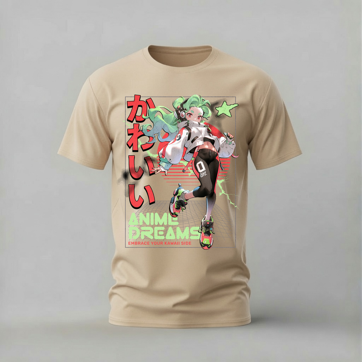 ANIME DREAMS KAWAII Graphic T-Shirt