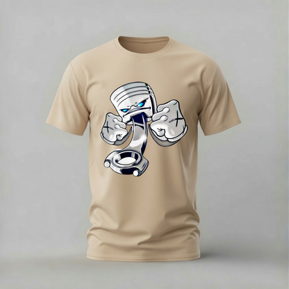 KAWS Style Piston Graphic T-Shirt