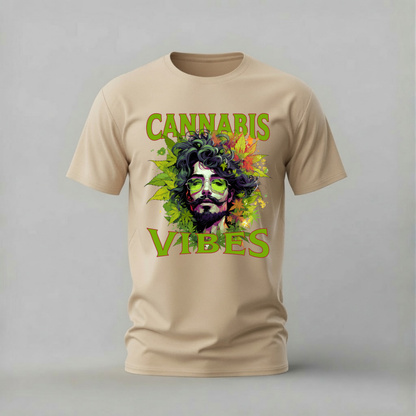 CANNABIS VIBES Graphic T-Shirt