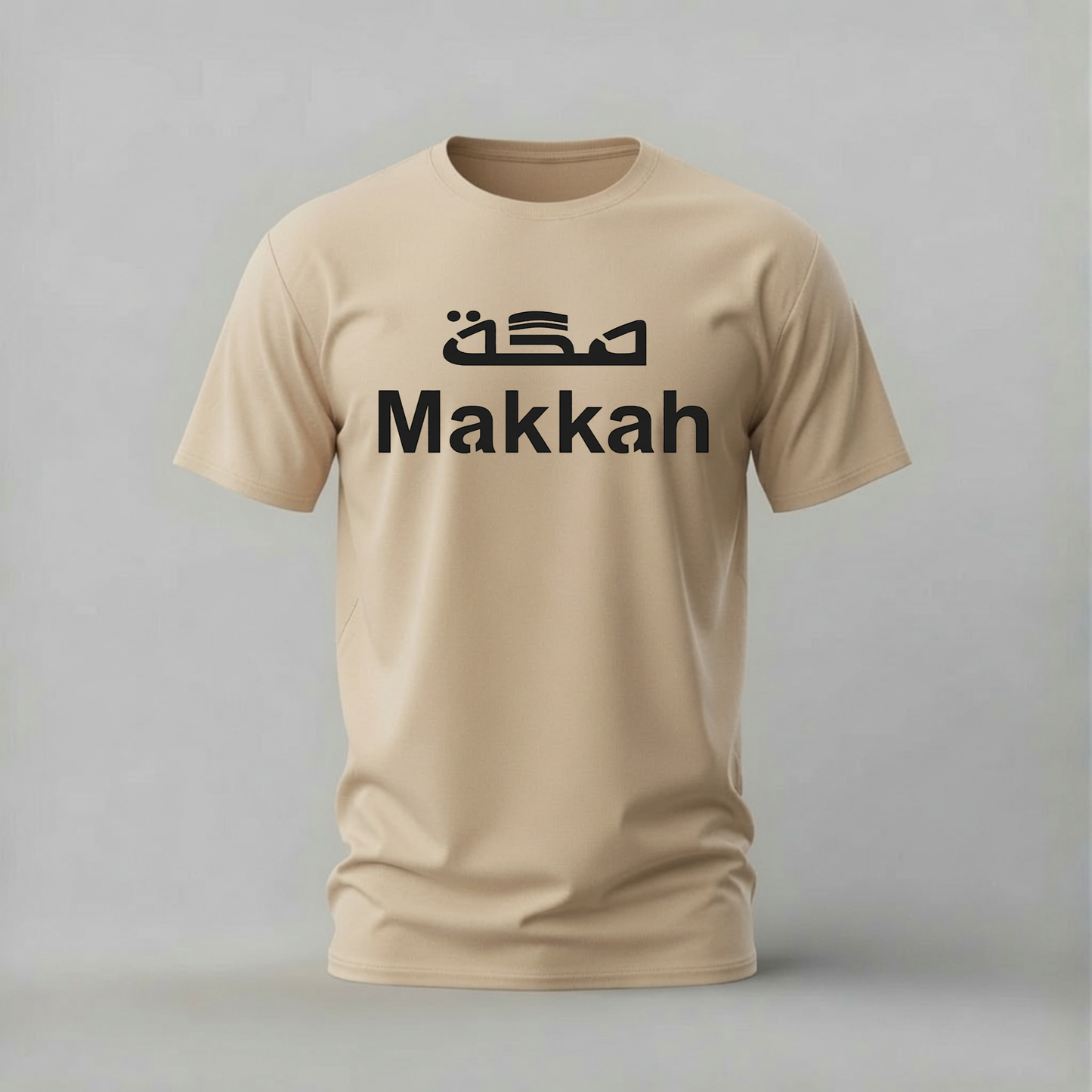 MAKKAH Arabic Calligraphy Graphic T-Shirt