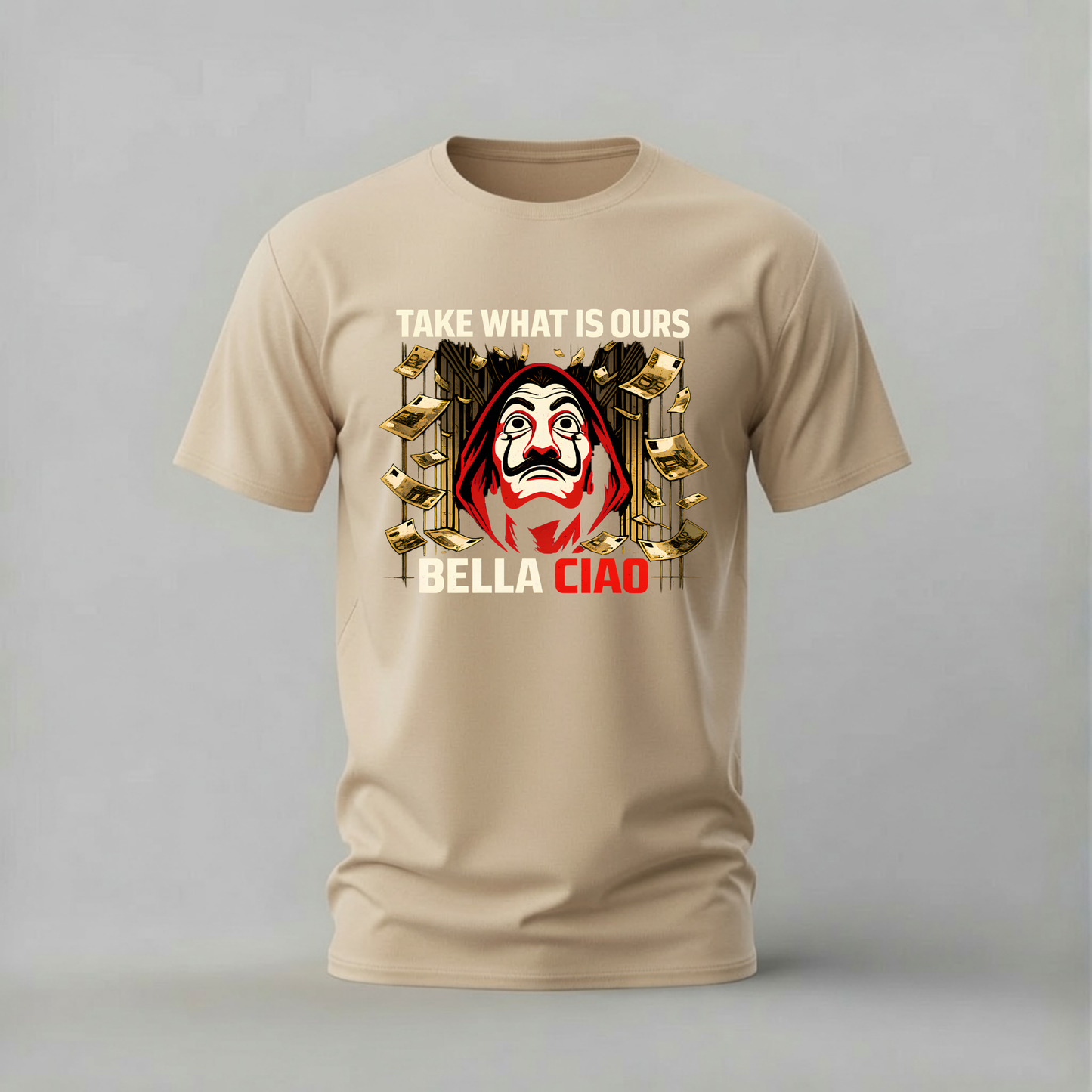 MONEY HEIST Take What Is Ours Graphic T-Shirt