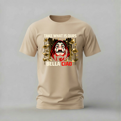 MONEY HEIST Take What Is Ours Graphic T-Shirt
