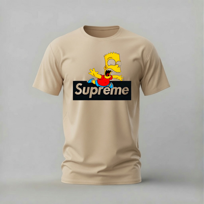 BART SIMPSON Supreme Graphic T-Shirt