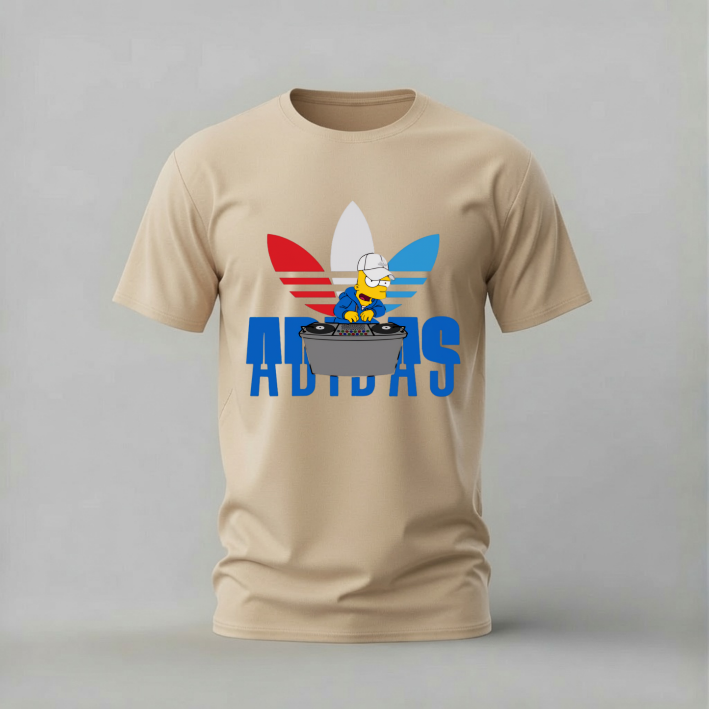 BART SIMPSON Adidas DJ Graphic T-Shirt