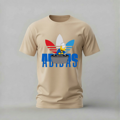 BART SIMPSON Adidas DJ Graphic T-Shirt