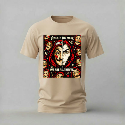MONEY HEIST We Are All Thieves Graphic T-Shirt