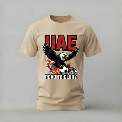 UAE Road to Glory Eagle Graphic T-Shirt
