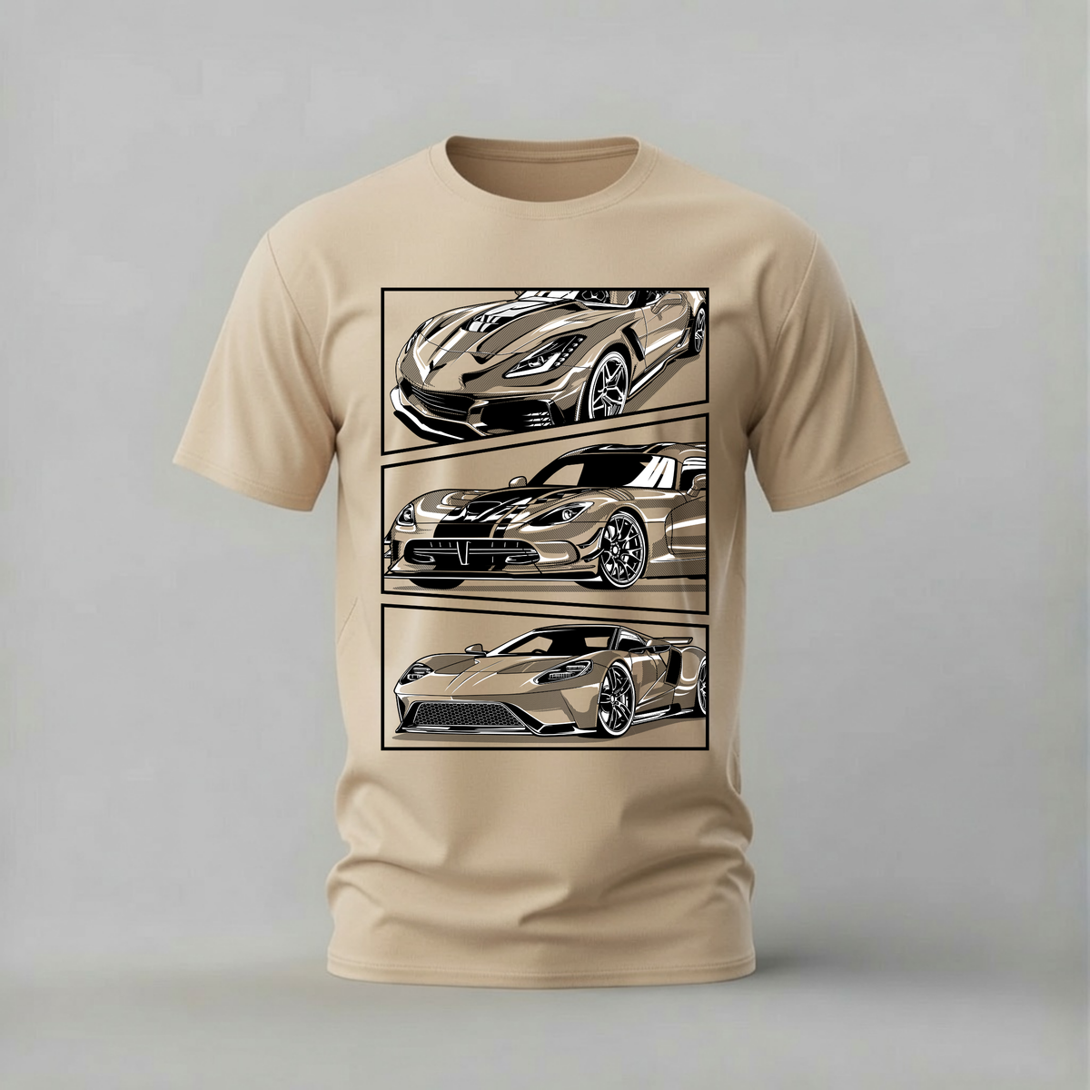AMERICAN SUPERCARS Graphic T-Shirt