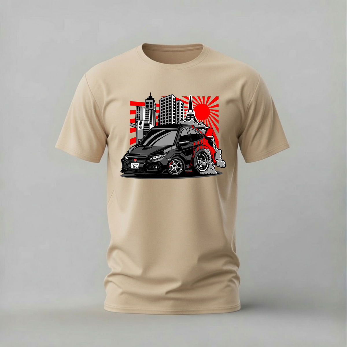 HONDA CIVIC TYPE R TOKYO Graphic T-Shirt