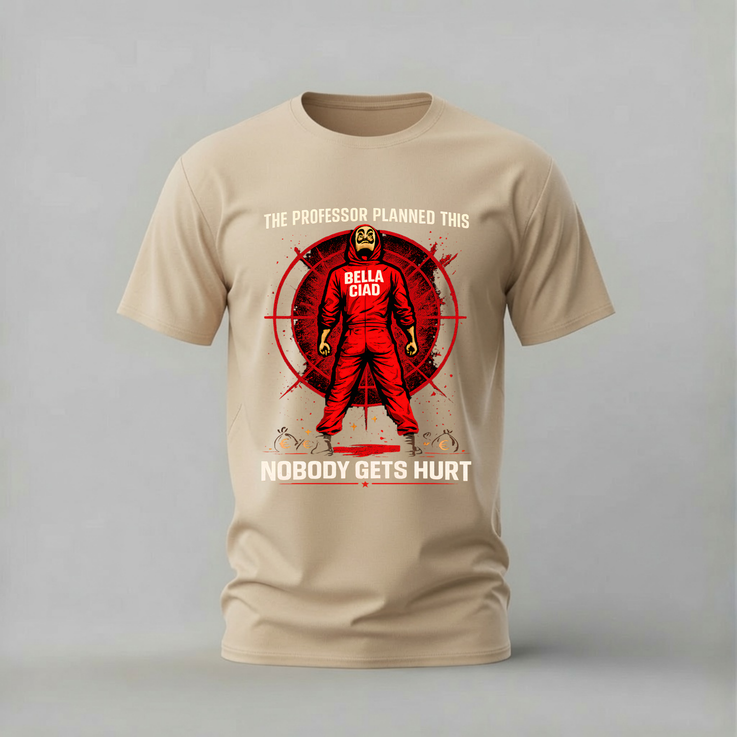 MONEY HEIST Professor Graphic T-Shirt