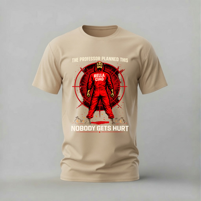 MONEY HEIST Professor Graphic T-Shirt