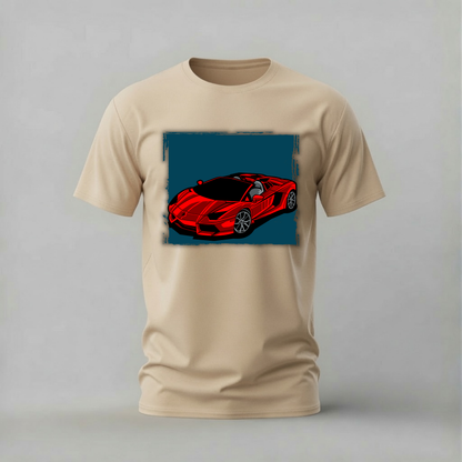 RED LAMBORGHINI Graphic T-Shirt