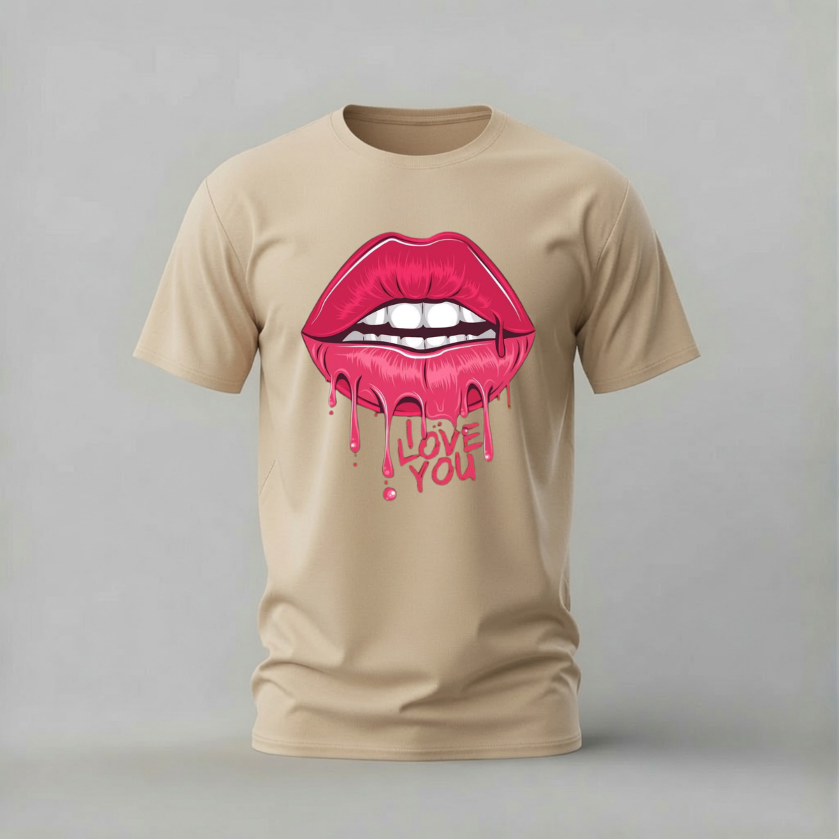 I LOVE YOU LIPS Graphic T-Shirt