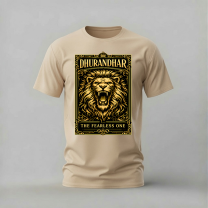 DHURANDHAR THE FEARLESS ONE Graphic T-Shirt