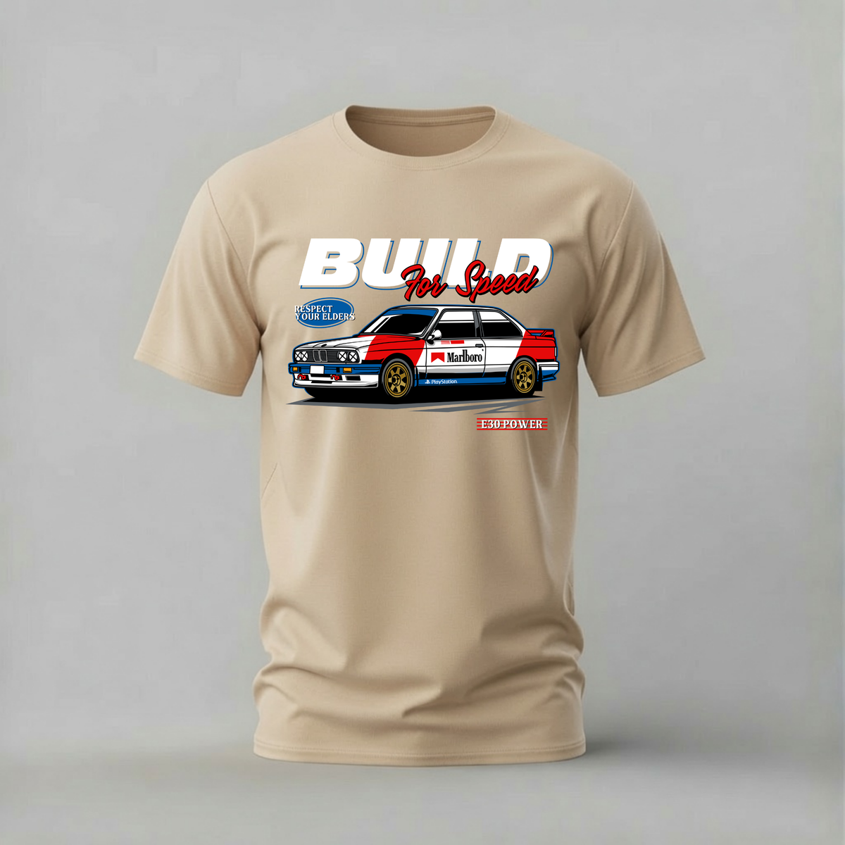 BUILD FOR SPEED E30 Graphic T-Shirt