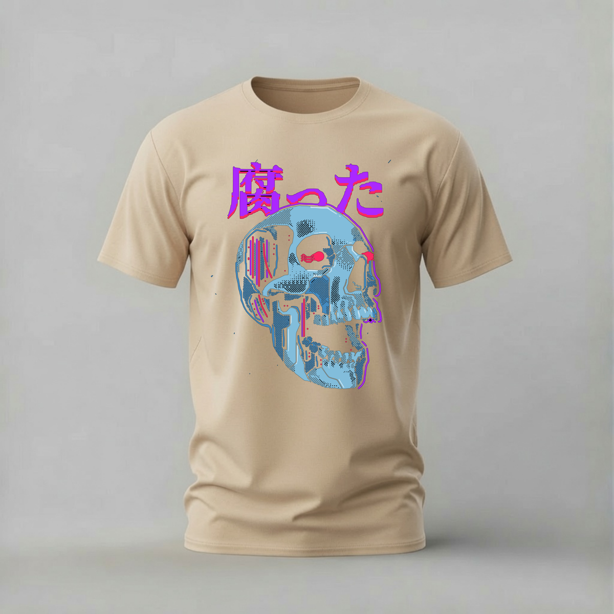 ROTTEN SKULL Graphic T-Shirt