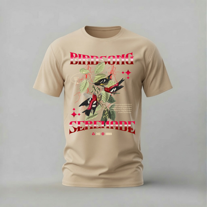 BIRDSONG SERENADE Graphic T-Shirt