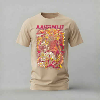 AAUKMLU DRAGON Graphic T-Shirt