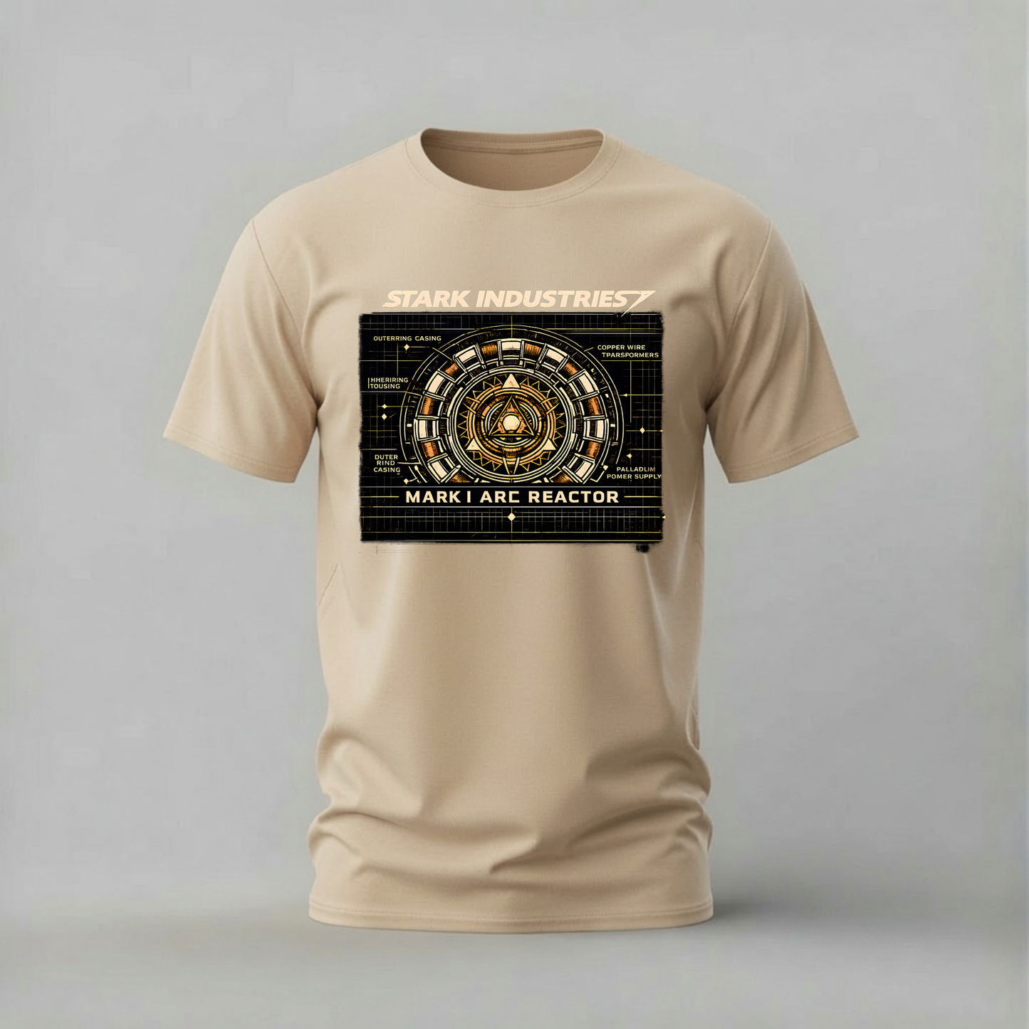 STARK INDUSTRIES Arc Reactor Graphic T-Shirt