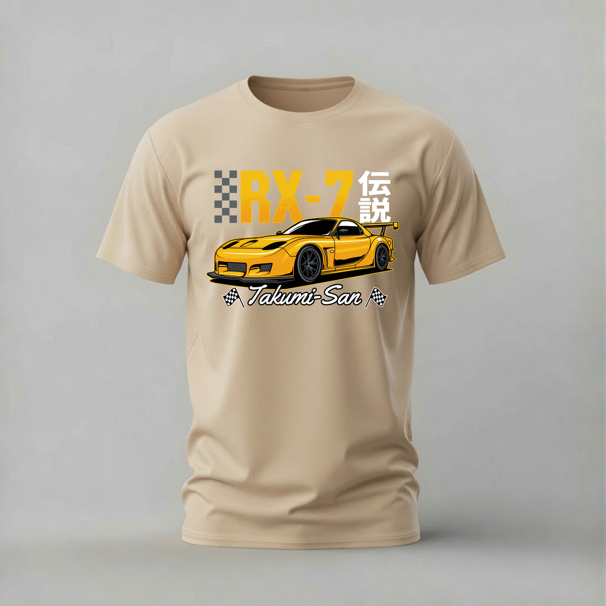 MAZDA RX-7 TAKUMI-SAN Graphic T-Shirt