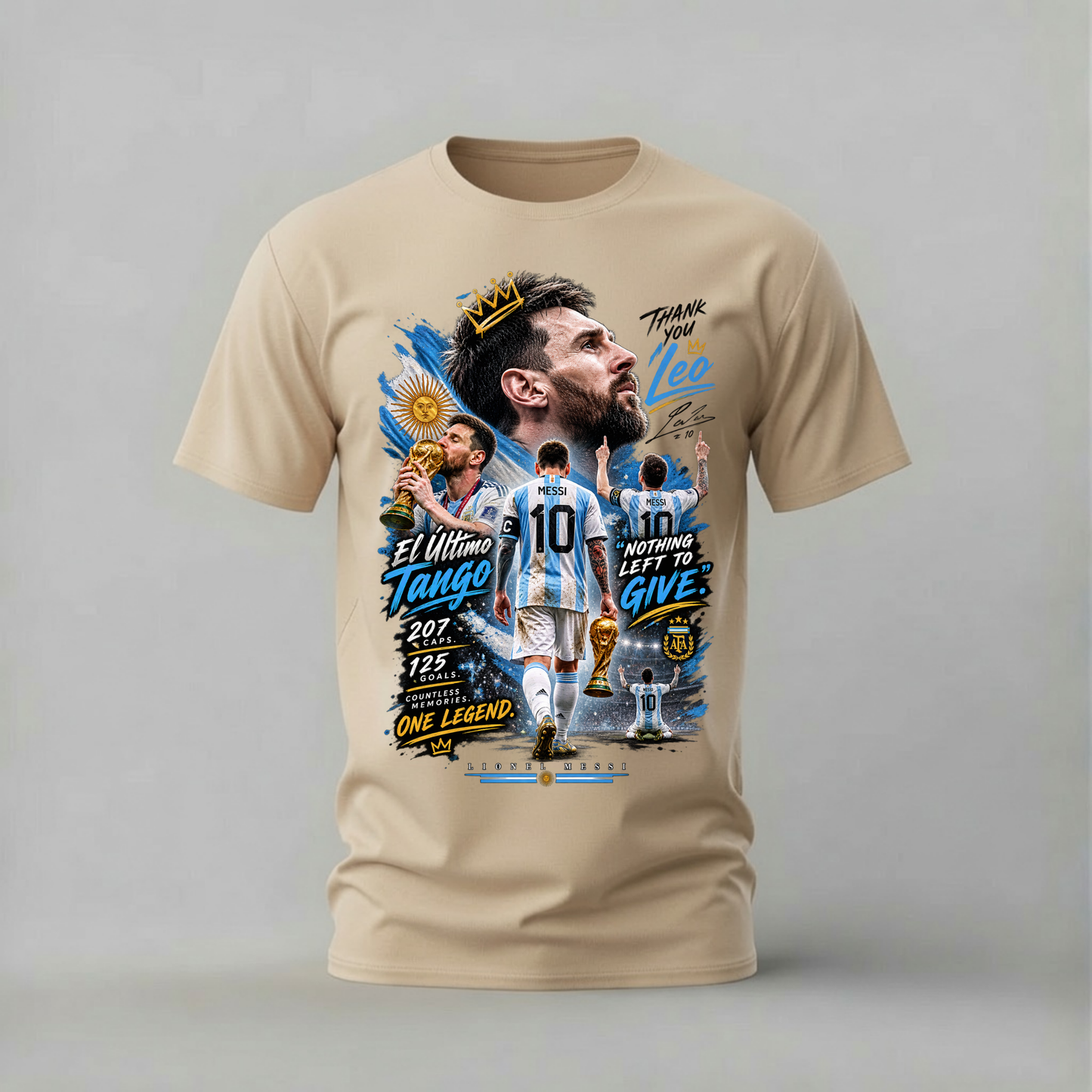 THANK YOU LEO MESSI Graphic T-Shirt