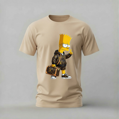 BART SIMPSON Louis Vuitton Graphic T-Shirt