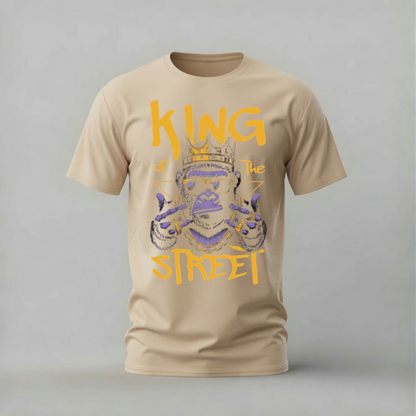 KING OF THE STREET GORILLA Graphic T-Shirt