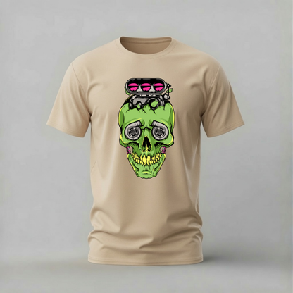 TURBO SKULL Graphic T-Shirt