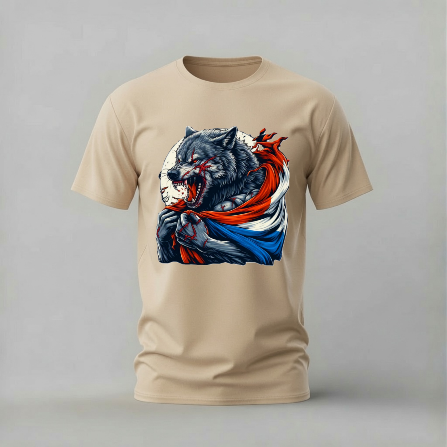 FEROCIOUS WOLF Graphic T-Shirt