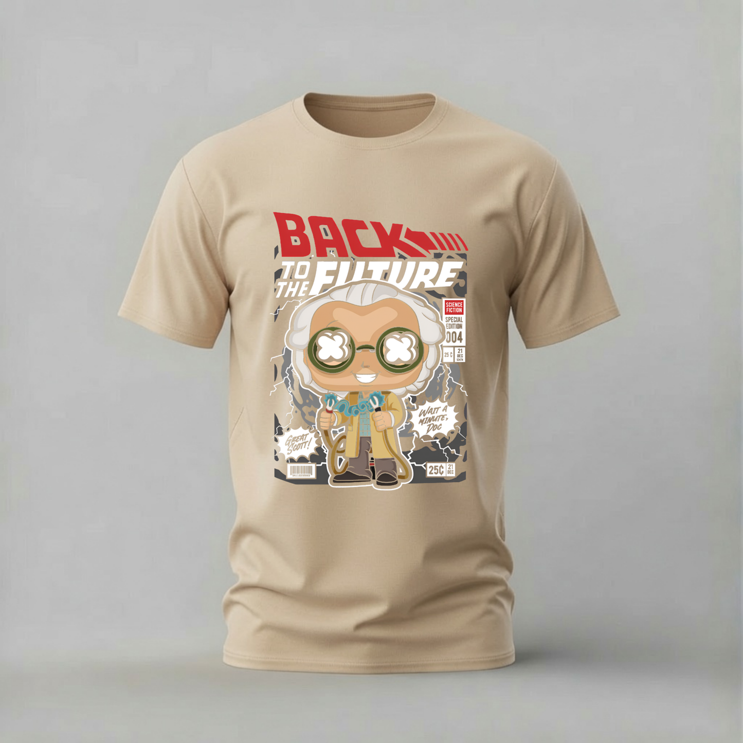 BACK TO THE FUTURE Doc Brown Graphic T-Shirt