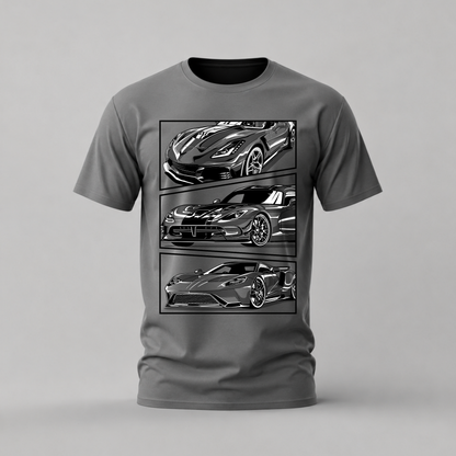 AMERICAN SUPERCARS Graphic T-Shirt