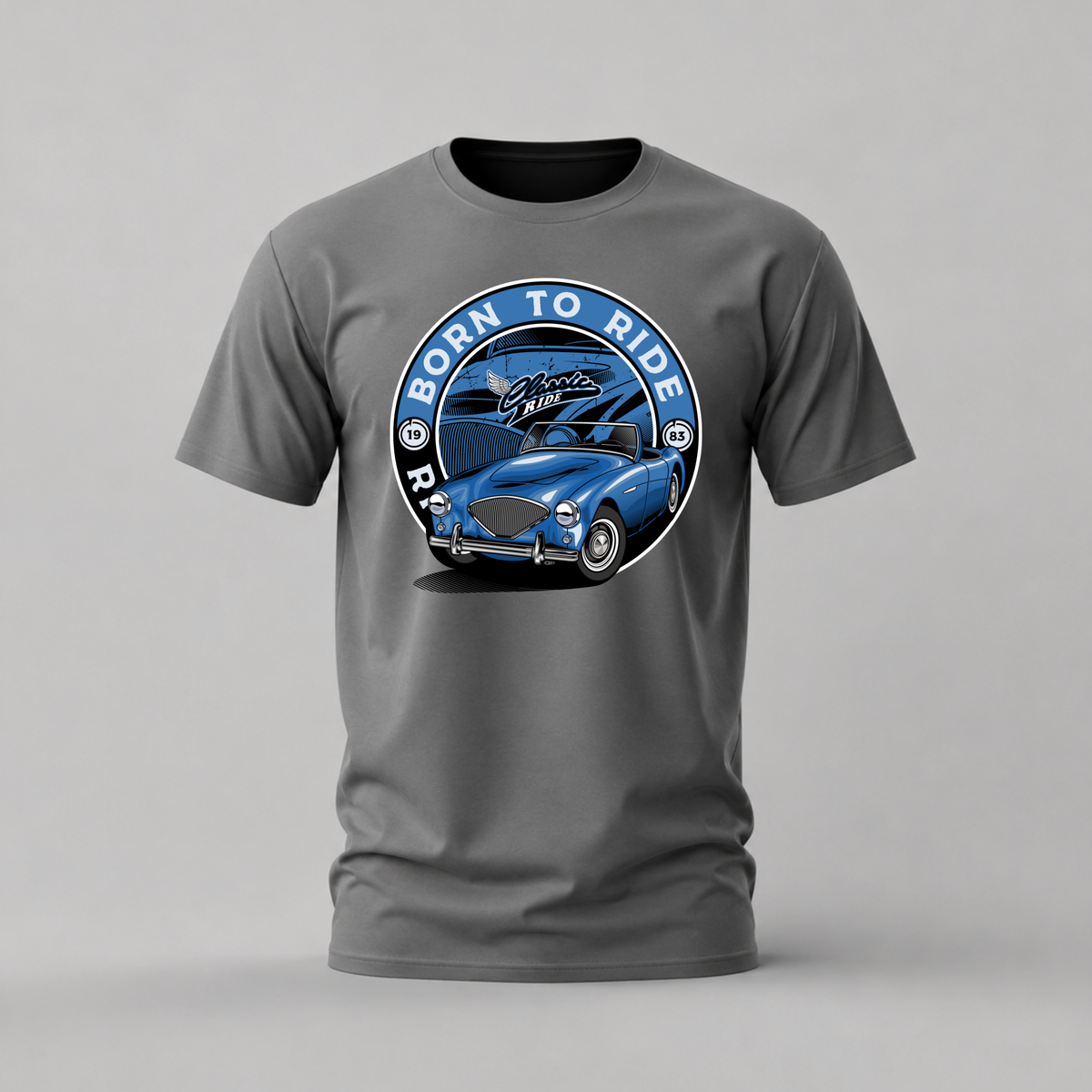 BORN TO RIDE CONVERTIBLE Graphic T-Shirt