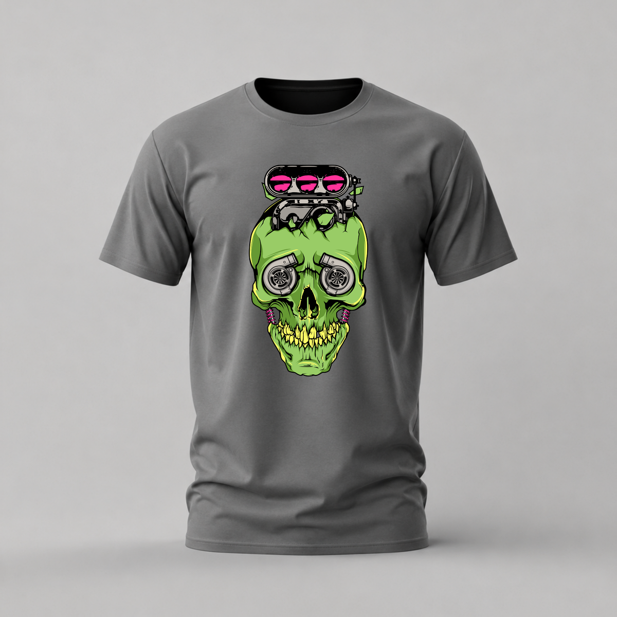 TURBO SKULL Graphic T-Shirt