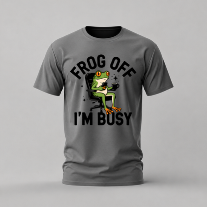 OFFICE FROG OFF Graphic T-Shirt