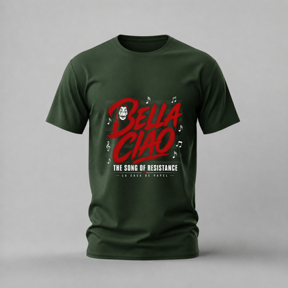BELLA CIAO Song of Resistance Graphic T-Shirt