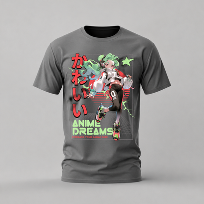 ANIME DREAMS KAWAII Graphic T-Shirt