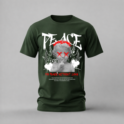 NO PEACE WITHOUT LOVE Graphic T-Shirt