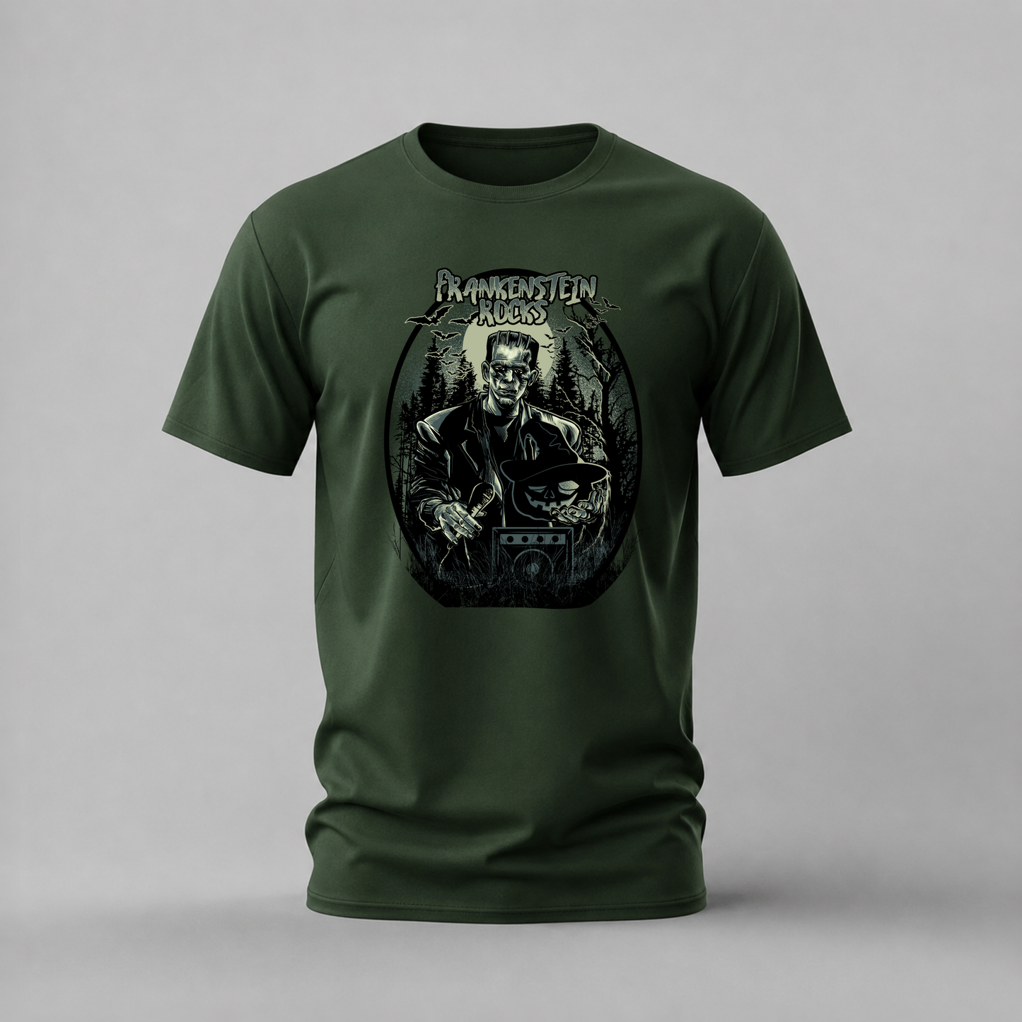 FRANKENSTEIN ROCKS Graphic T-Shirt