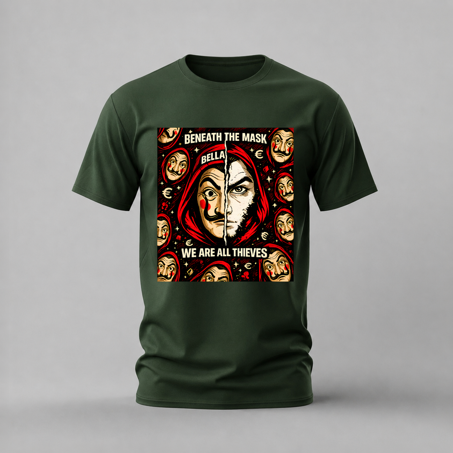 MONEY HEIST We Are All Thieves Graphic T-Shirt