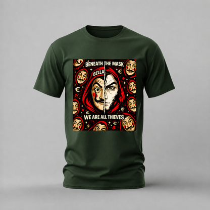 MONEY HEIST We Are All Thieves Graphic T-Shirt