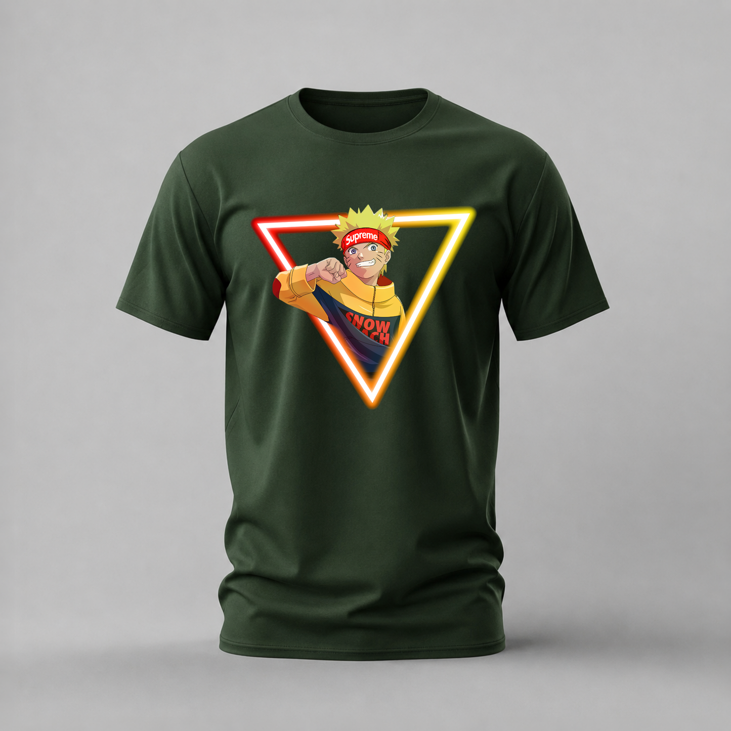 NARUTO SUPREME Neon Graphic T-Shirt
