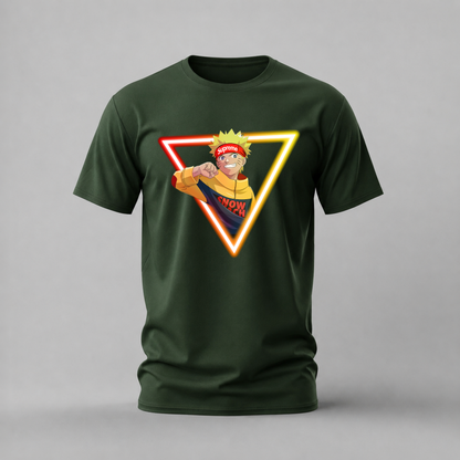 NARUTO SUPREME Neon Graphic T-Shirt