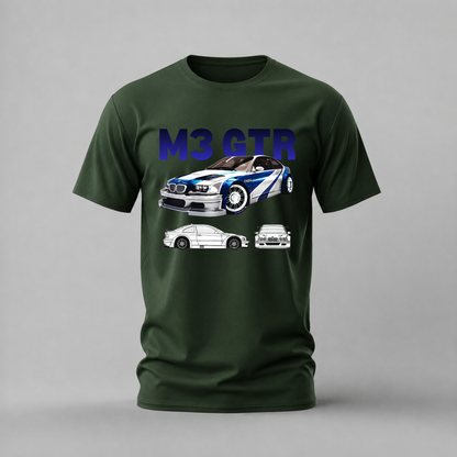 BMW M3 GTR Graphic T-Shirt