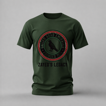 ZAYED’S LEGACY UAE Graphic T-Shirt