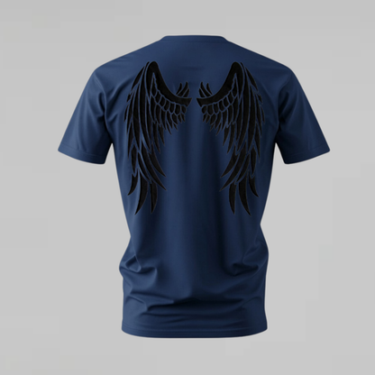 BLACK ANGEL WINGS Graphic T-Shirt