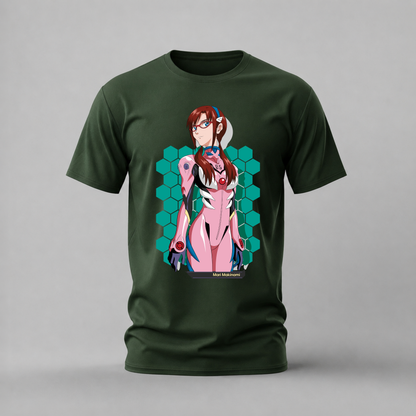 MARI MAKINAMI Evangelion Graphic T-Shirt