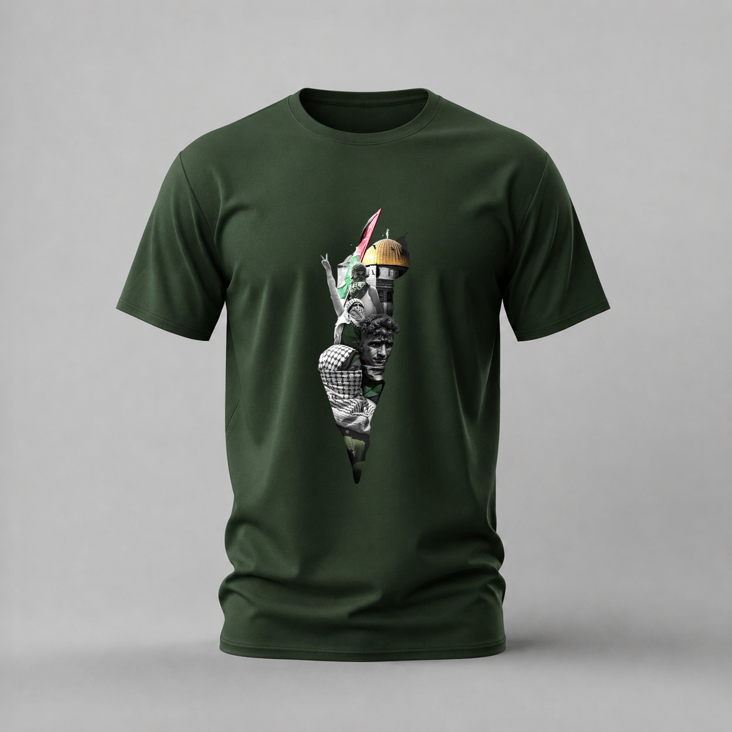 PALESTINE Solidarity Graphic T-Shirt